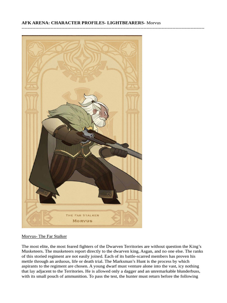Morvus | PDF | Zoology