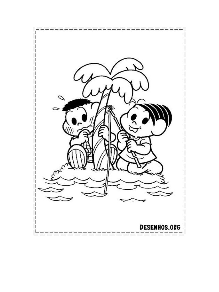 034. TURMA DA MÔNICA PESCA | PDF