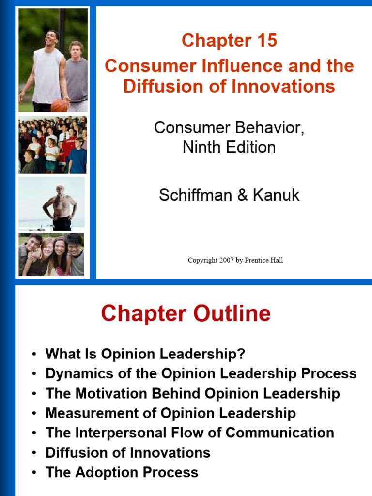 Consumer Influence & Innovation Diffusion | PDF | Leadership | Marketing