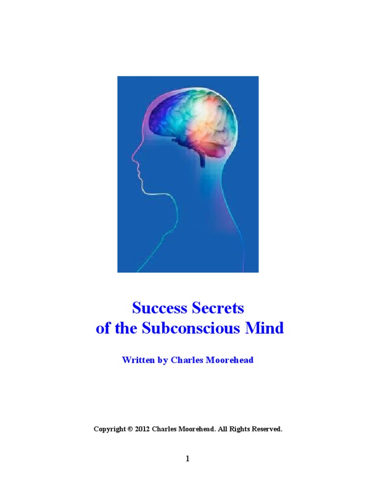 Success Secrets of The Subconscious Mind | PDF | Empowerment | Mind