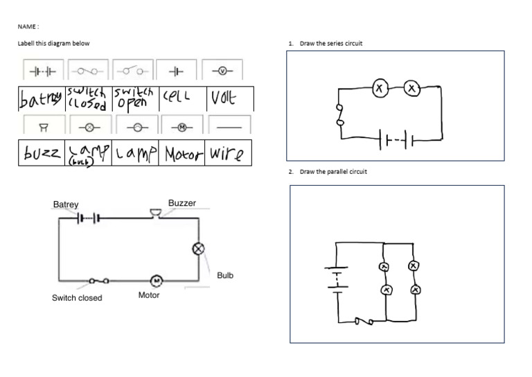 1745902375-Electricity - Circuit Labelled Diagram 2 | PDF