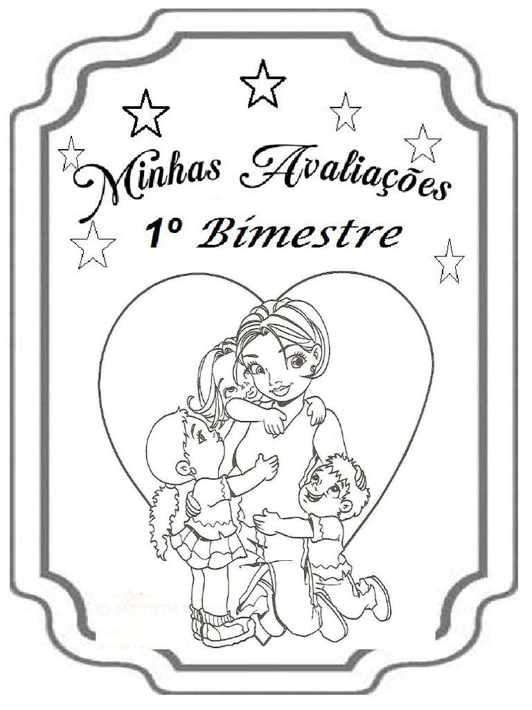 CAPA DE AVALIAÇÃO 1 Bimestre | PDF