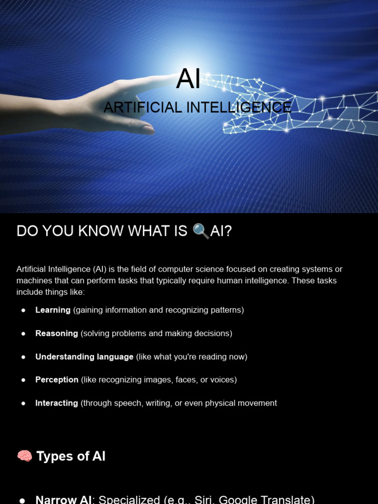 Understanding Artificial Intelligence | PDF