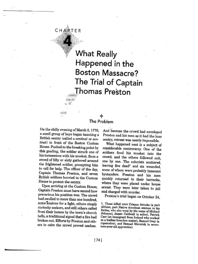 Athens Maloney - Boston Massacre Wheeler and Becker | PDF | Witness