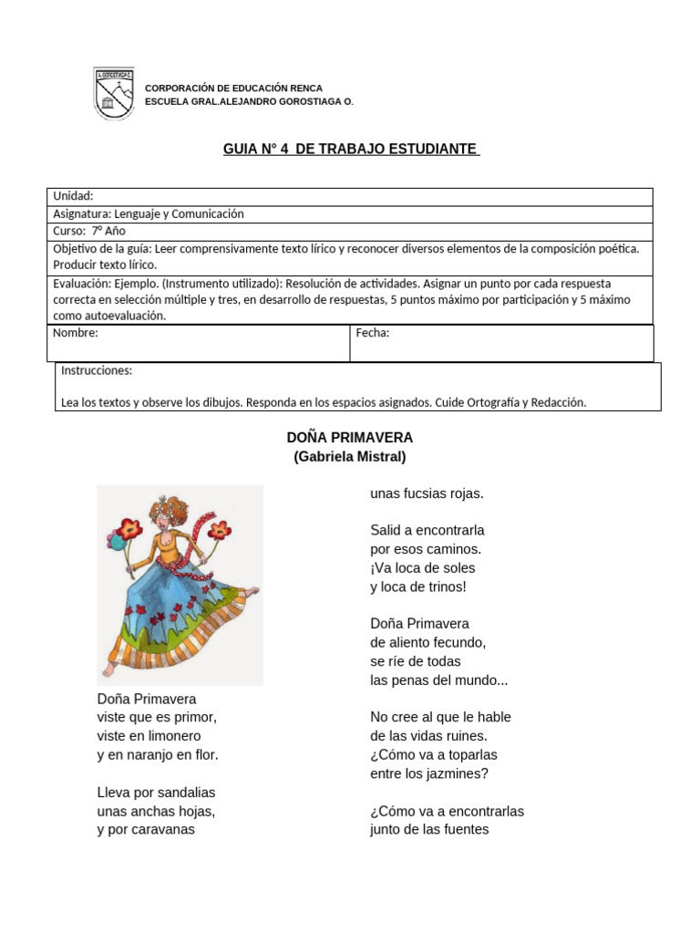 Análisis del poema 
