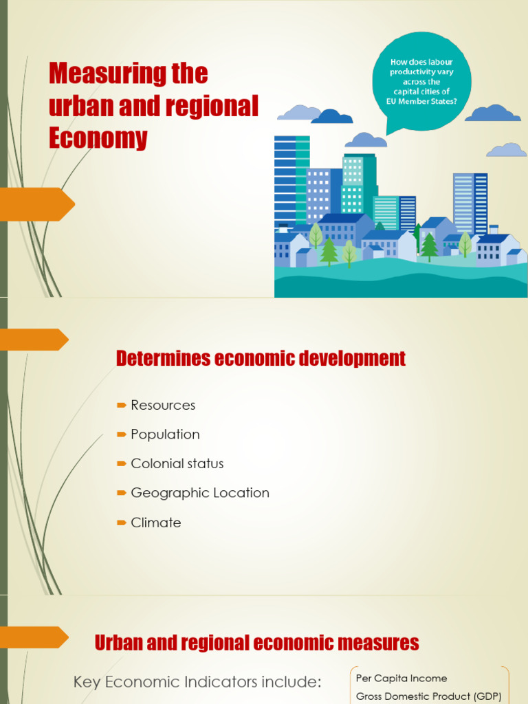 2 Measure & Analysis of Urba and Regional Economy | PDF | Gross ...