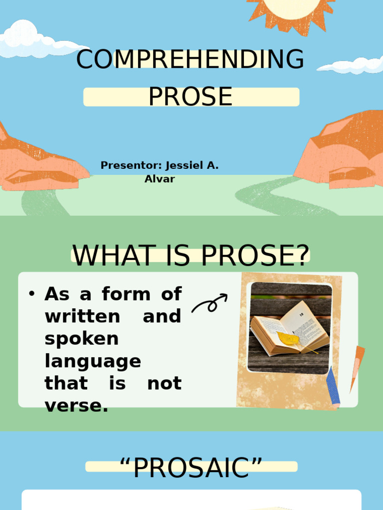 Understanding Prose Comprehension | PDF | Reading Comprehension | Prose