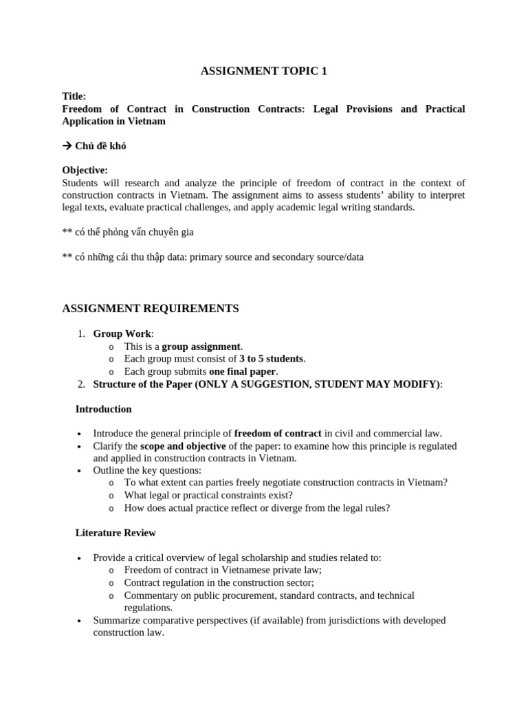 ASSIGNMENT TOPIC HCM Campus | PDF | Justice | Crime & Violence