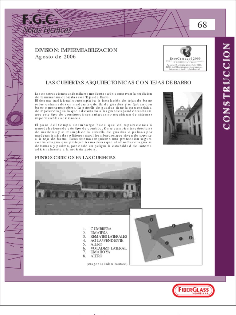 CUBIERTAS DE BARRO | Techo | Ingeniería de Edificación