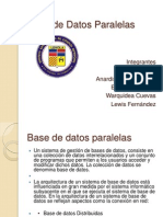 Base de Datos Paralelas