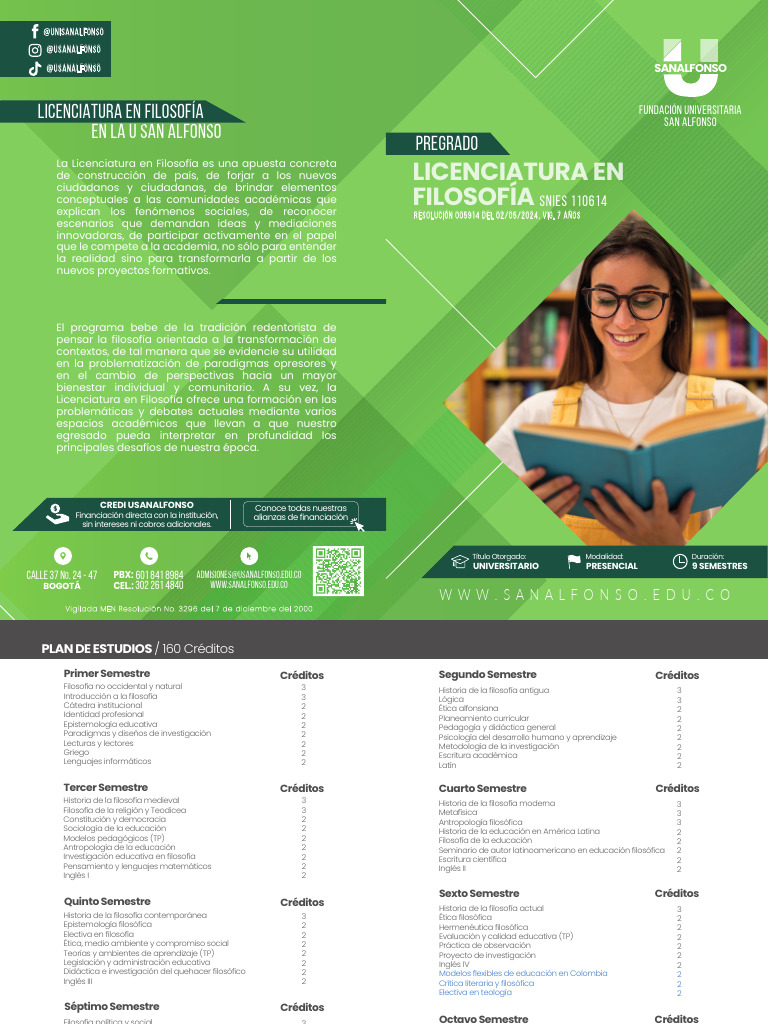Plan de Estudios Licenciatura en Filosofía | PDF | Pedagogía | Science