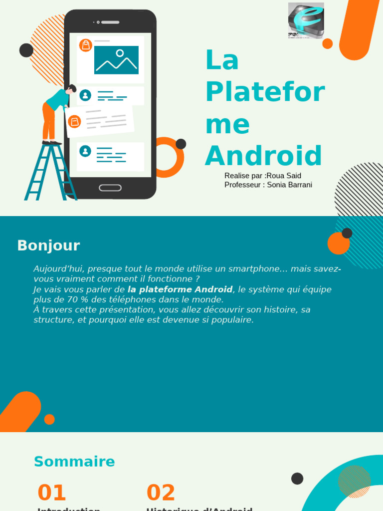 Introduction à la plateforme Android | PDF | Android (Système d ...