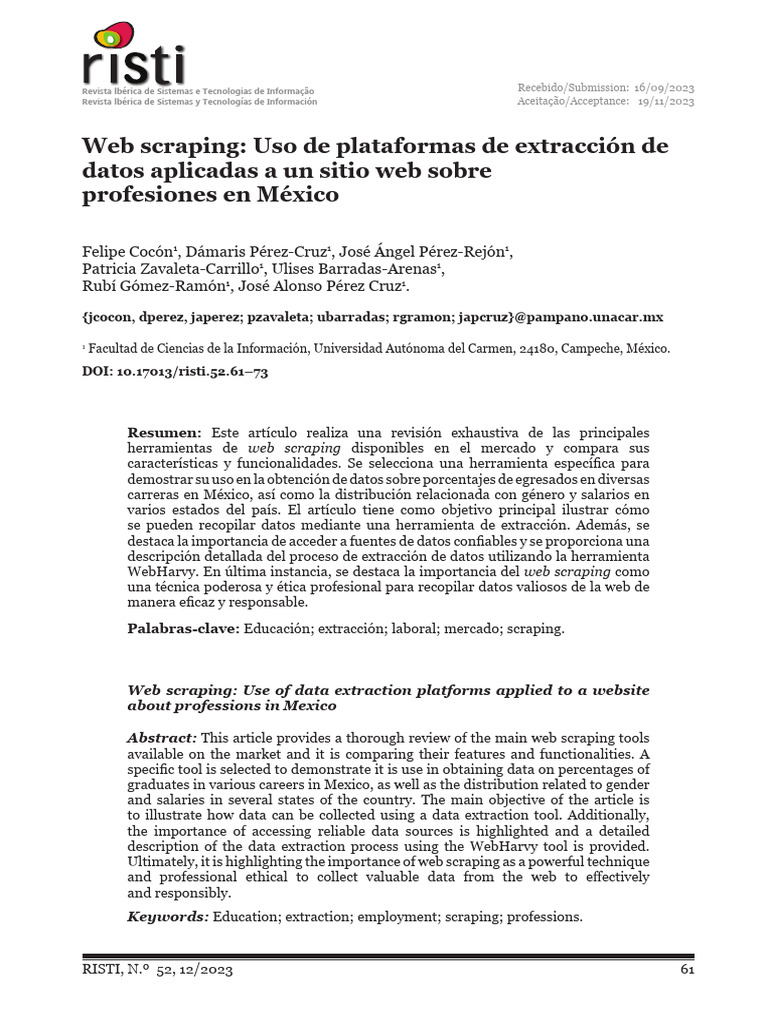 1646-9895-rist-52-61 | PDF | Red mundial | Internet y web