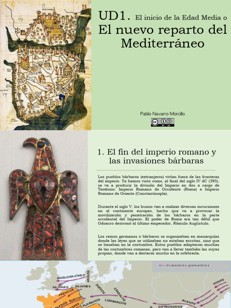 Invasiones y Cultura en la Edad Media | PDF | imperio Bizantino | Mahoma
