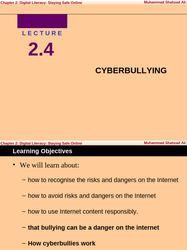 Cyberbullying Awareness for Students | PDF | Cyberbullying | Bullying