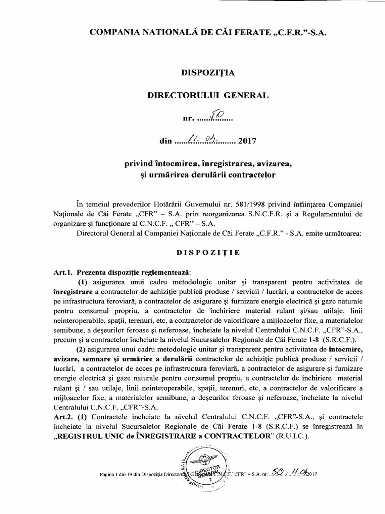 DDG.50 Din 11.04.2017 - RUIC | PDF