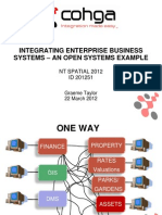 201251 Taylor, Graeme Integrating Enterprise Business Systems - An Open Systems Example