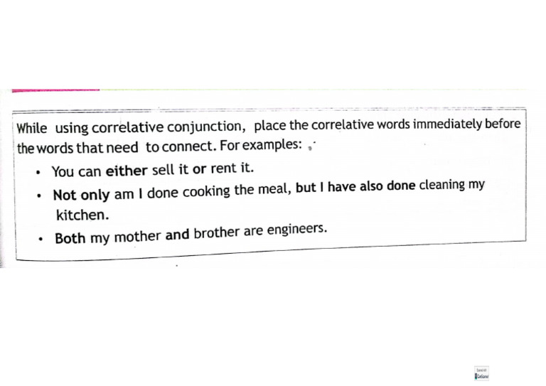 Conjunctions 3 | PDF