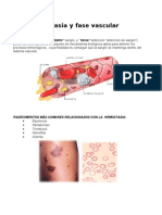 Hemostasia y Fase Vascular