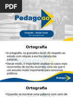 Língua Portuguesa Ortografia ICE e ISSE. | PDF
