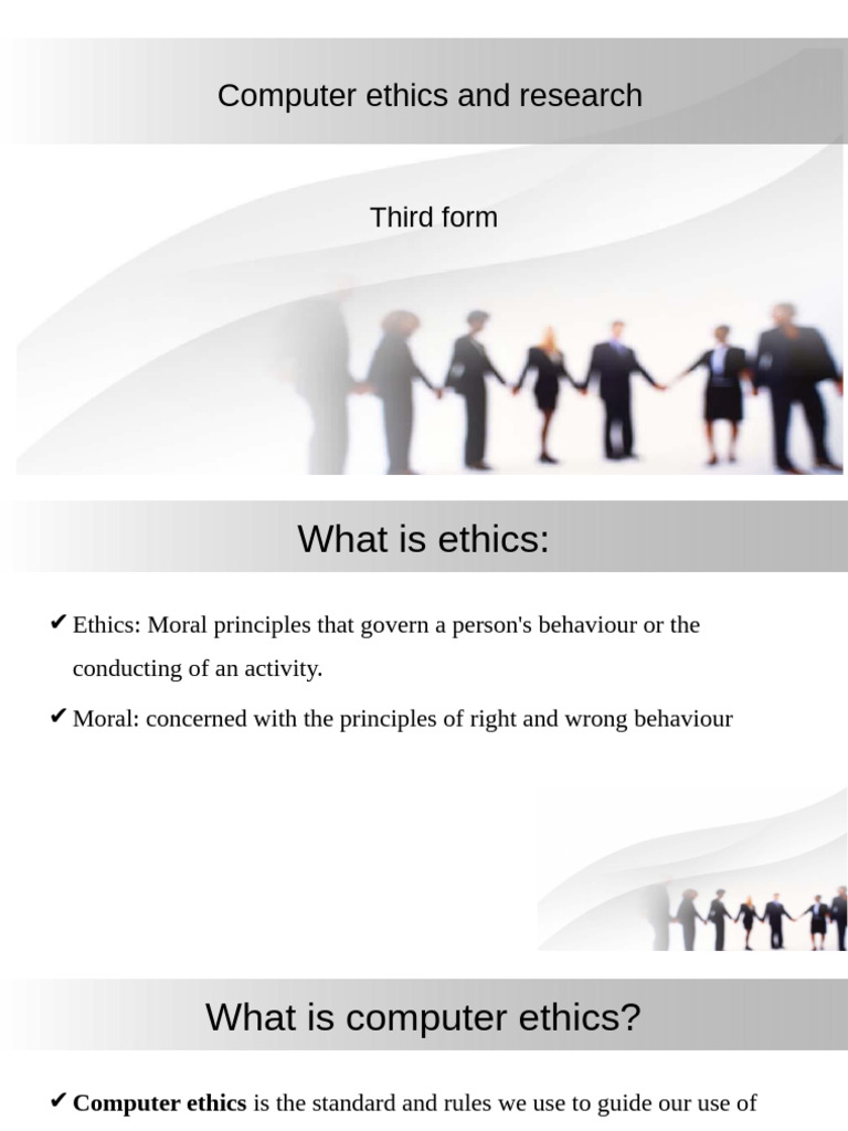 Understanding Computer Ethics and Consequences | PDF | Cyberbullying