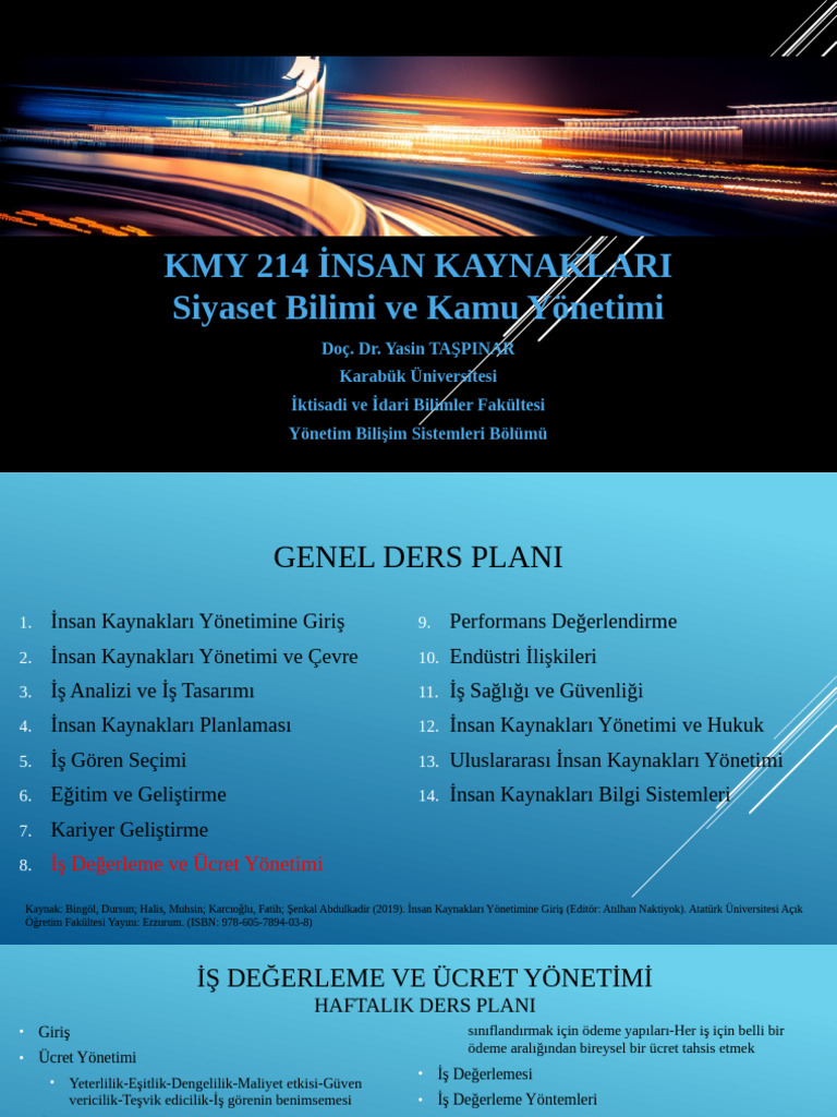 İnsan Kaynaklari 8 | PDF