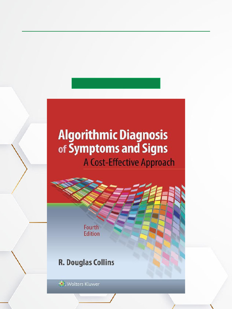 Algorithmic Diagnosis: 4th Edition Guide | PDF | Medical Diagnosis ...