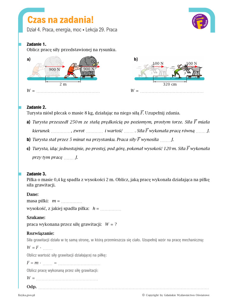 Lekcja 29 Praca 2 | PDF