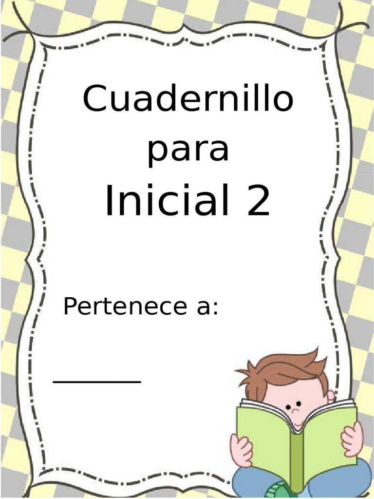 Cuadernillo Actividades Inicial 2 | PDF | Color | Poesía