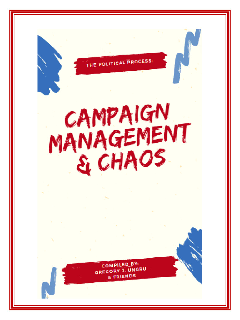 Effective Campaign Planning Guide | PDF | Opinion Poll | Sampling ...