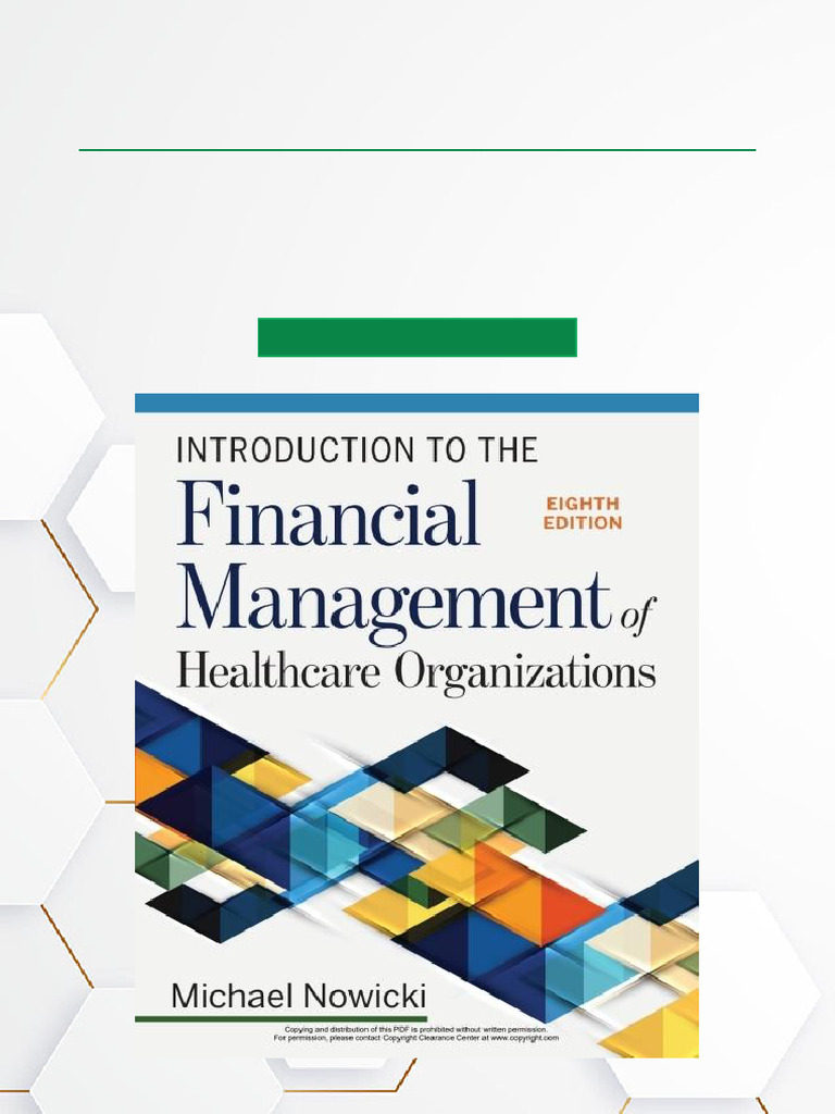 Healthcare Financial Management Guide | PDF | Capital Budgeting | Inventory