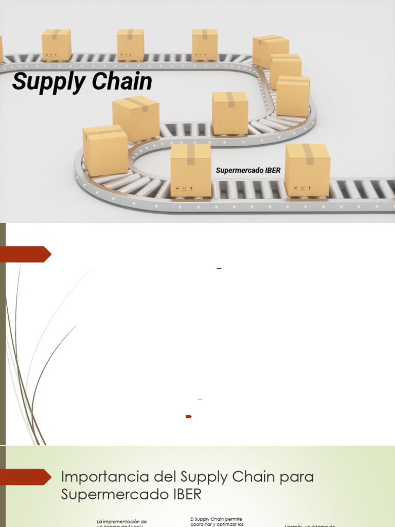 Supply Chain | PDF | Cadena de suministro | Logística