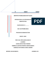 Introduccion a Los Procesos de Manofactura