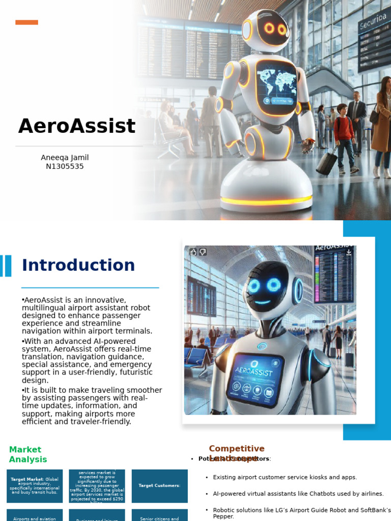 AeroAssist: AI Airport Navigation Robot | PDF | Airport