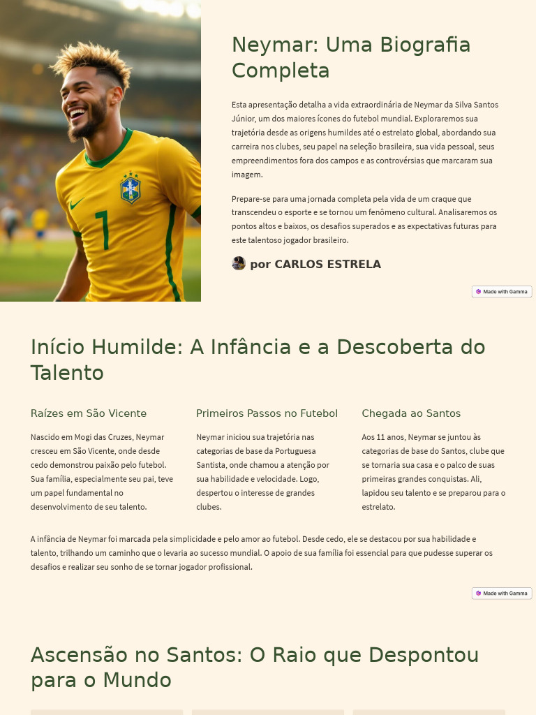 Neymar Uma Biografia Completa 2 | PDF | Lionel Messi | FC Barcelona