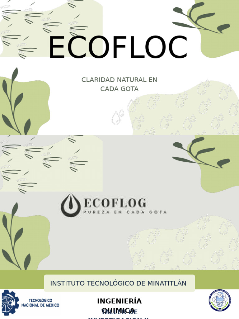 Nopal como Floculante Sostenible en Agua | PDF | Agua | Tratamiento de ...