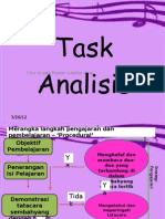 Task Analisis