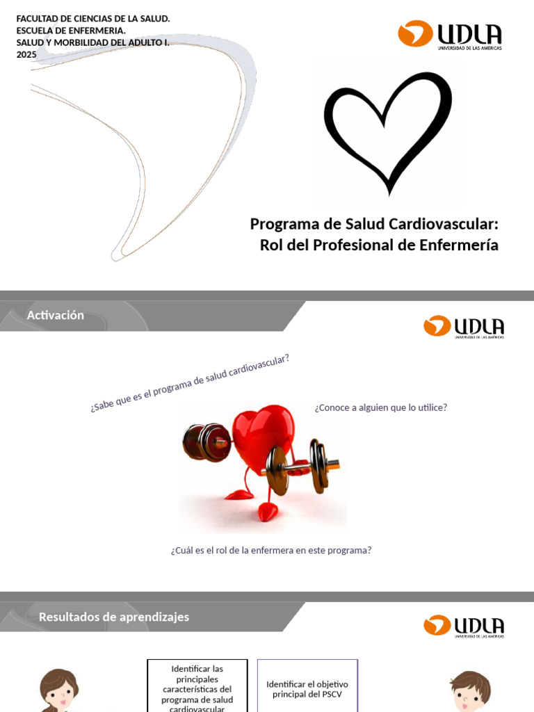 Clase 3 Pscv 2025 | PDF | Carrera | Enfermedades cardiovasculares