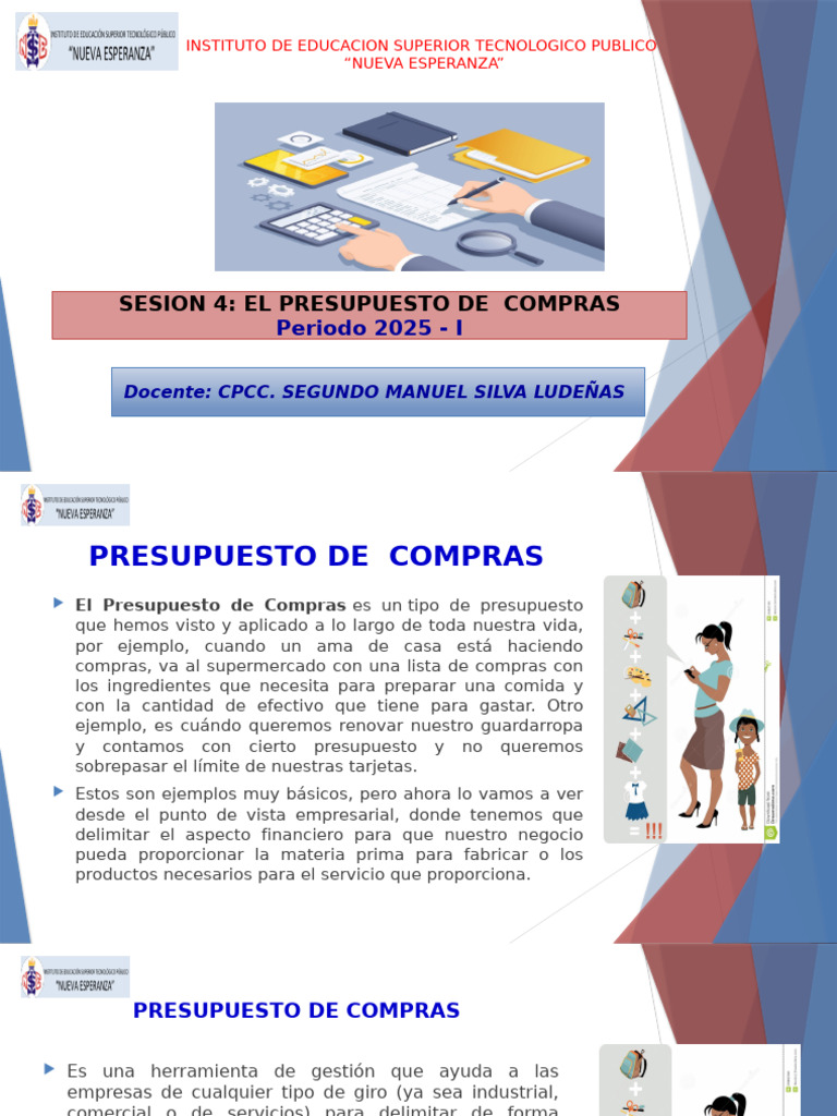 Semana 4 - PRESUPUESTO DE COMPRAS | PDF | Presupuesto | Business