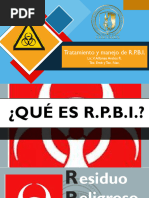 Manual de Rpbi | PDF | Residuos | Especialidades Medicas