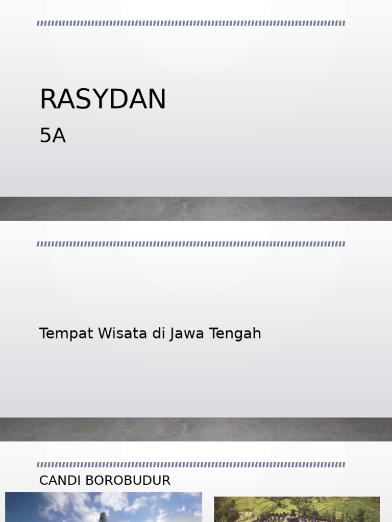 Rasydan Presentasi Wisata Jawa Tengah | PDF