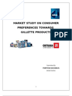 Gillette Market Study on Consumer Preferences
