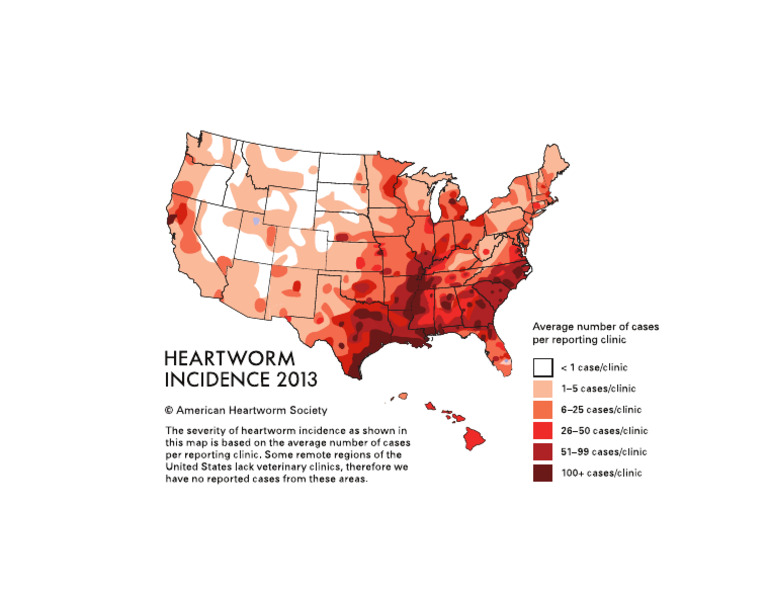 AHS 2013 Incidence Map | PDF