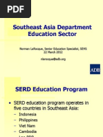 3-5 Educ-SERD Rev 09Mar2012 by Norman LaRocque