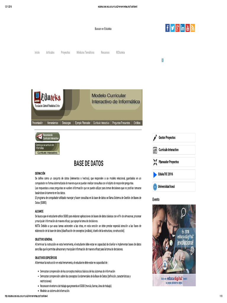 Eduteka Logros | PDF