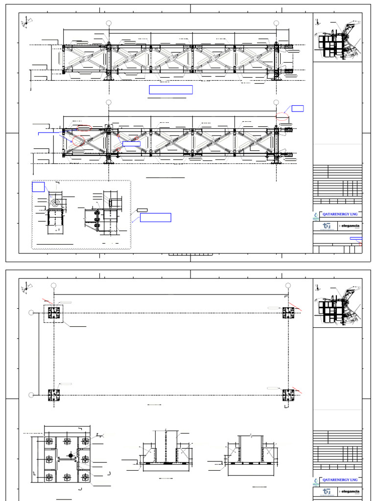 Tekla Structures Erection Drawing Details | PDF
