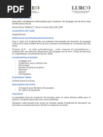Test ECLA-16+ : Évaluation des Jeunes Adultes | PDF | Dyslexie