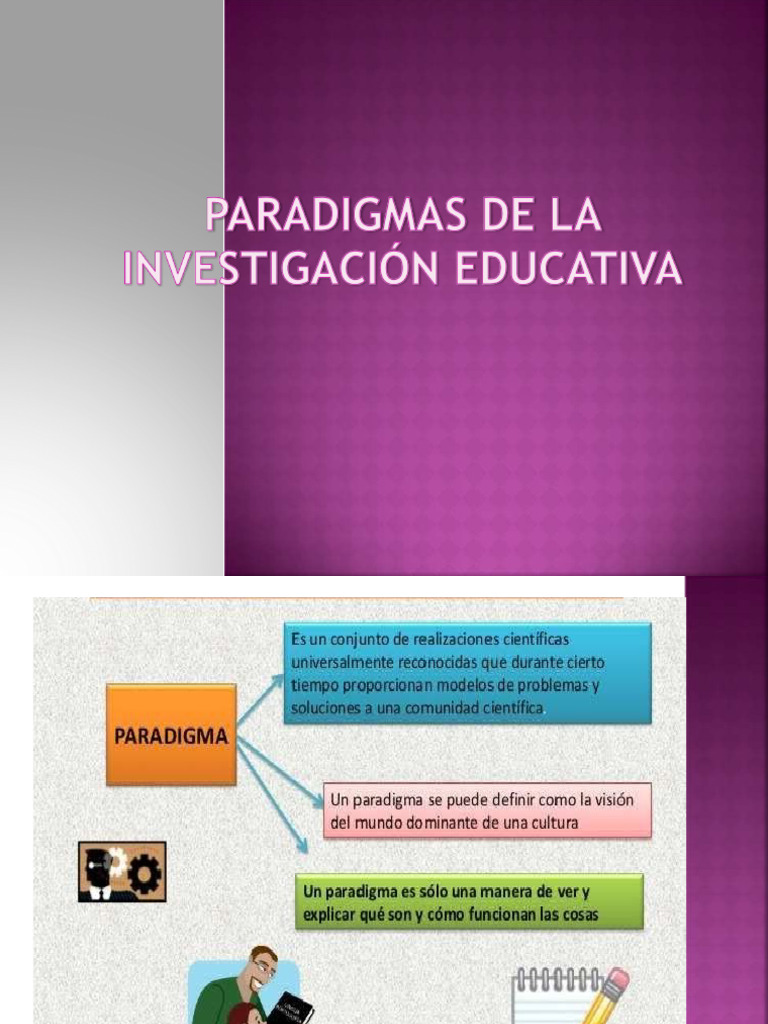Paradigmas en Investigación Educativa | PDF | Teoría | Paradigma