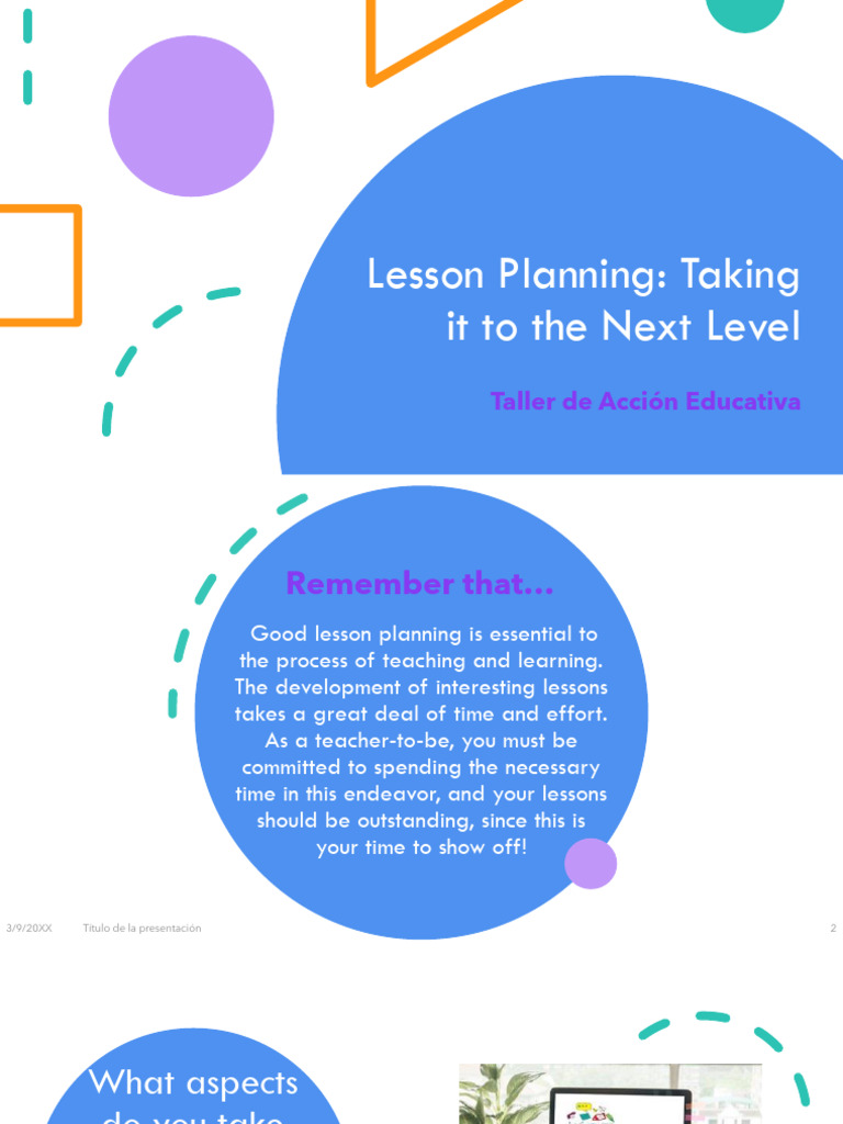 Taking Lesson Planning To The Next Level | PDF | Lesson Plan | Learning