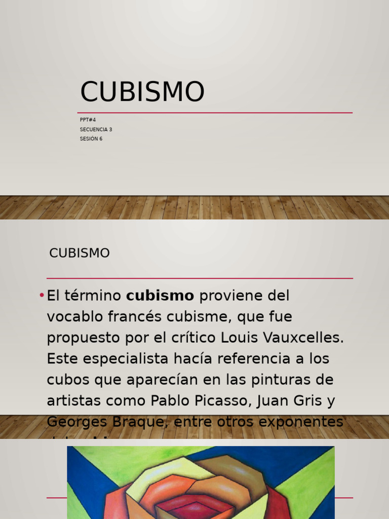 Cubismo: Guía para Pintar y Colorear | PDF | Cubismo | Pinturas